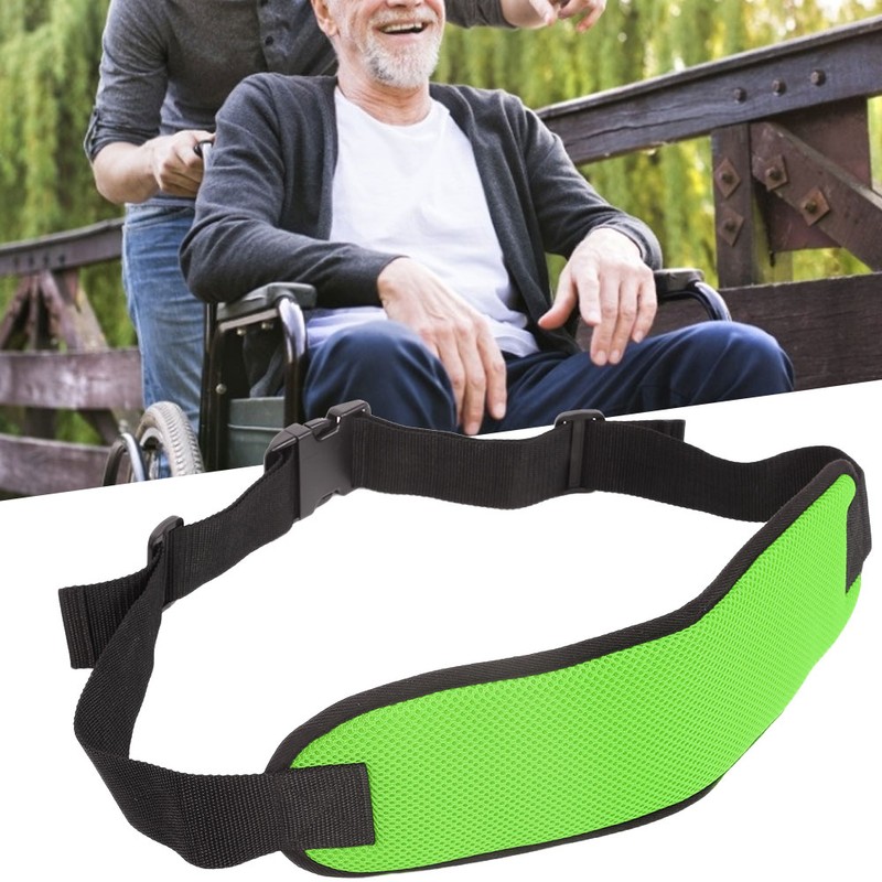 Wheelchair Seats Belt Adjustable Safety Harness Fixing Breathable Brace for