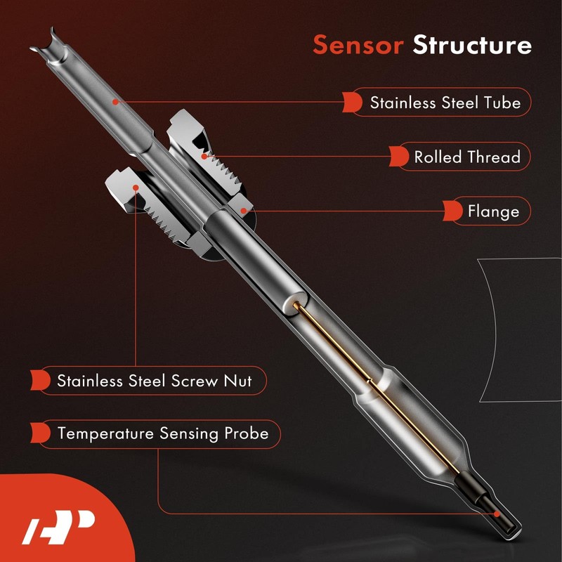A-Premium Exhaust Gas Temperature Sensor Compatible with Land Rover Range