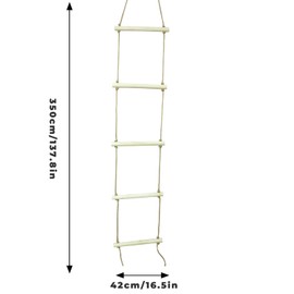 Extra Lange Hühnerstange aus Naturholz, Hühnerschaukel-Spielzeug für den Hühnerstall, Hühner-Roosting-Stangen, Außen-Sitzstange für Geflügel, Hühner, Küken, Hähne, Große Vögel & Papageien, 350 x 40 cm
