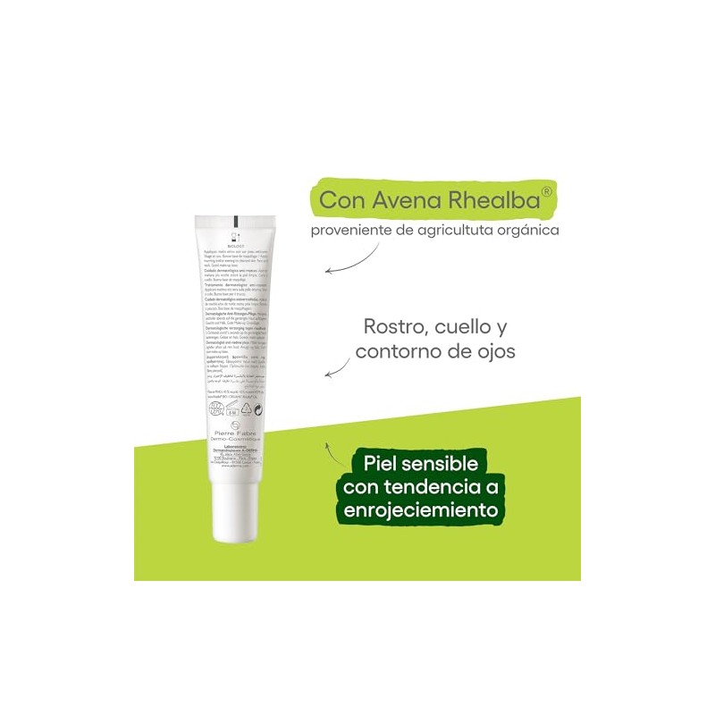 ADERMA, Biology Crema Anti Rojeces con Ingredientes Naturales, Para Piel