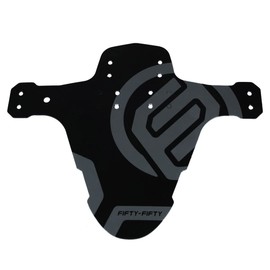 FIFTY-FIFTY MTB Mudguard, Bicycle Mudguard, Mountain Bike Rear and Front Mud Scraper Splash Guard Fit 26 27.5 29 Inch Fat Bike (Grey, Pack of 1)