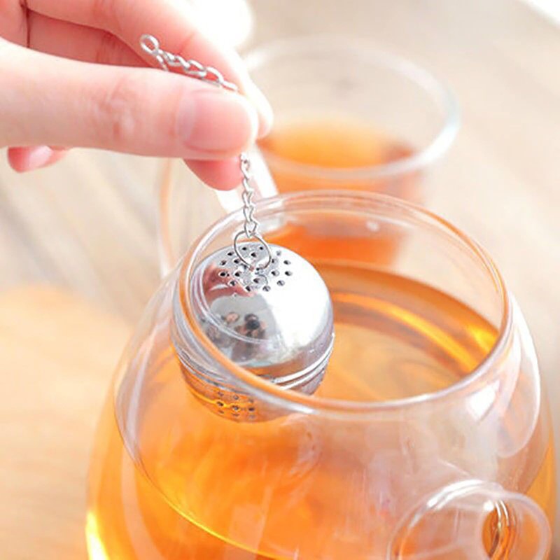 SHULLIN 4pcs Ball Shape Tea Strainer Tea Infuser Ball Stainless