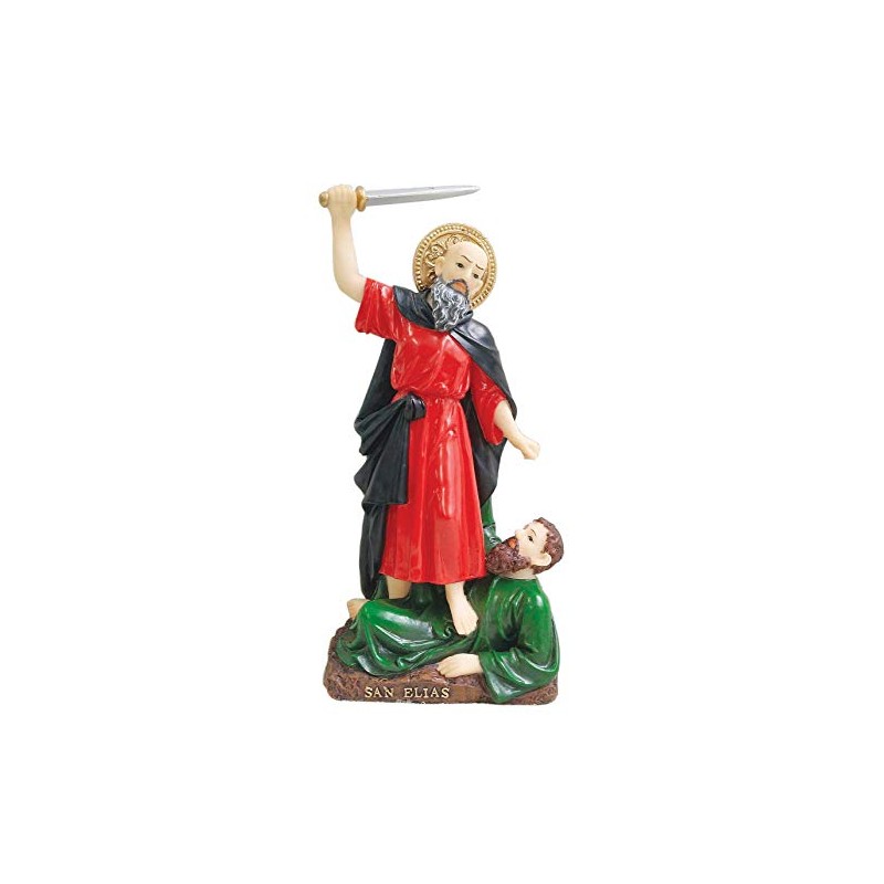 Saint St Elijah San Santo Elias Statue Religious Figurine Religious