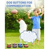 Dog Buttons for Communication, 8 Dog Talking Button Set, 30s