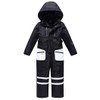 Boys/Girls One Piece Ski Suits Overalls Jumpsuit Windproof Waterproof Snowboarding