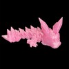 Tumbler Straw Buddy Dragon Guardian Straw Figurine 3D Printed:_Clover Dragon
