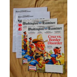 WASHINGTON EXAMINER magazine September 11, 2024 edition / NEW / UNREAD