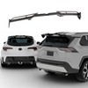 NARPES Rear Window Roof Spoiler Wing Gloss Black Compatible with