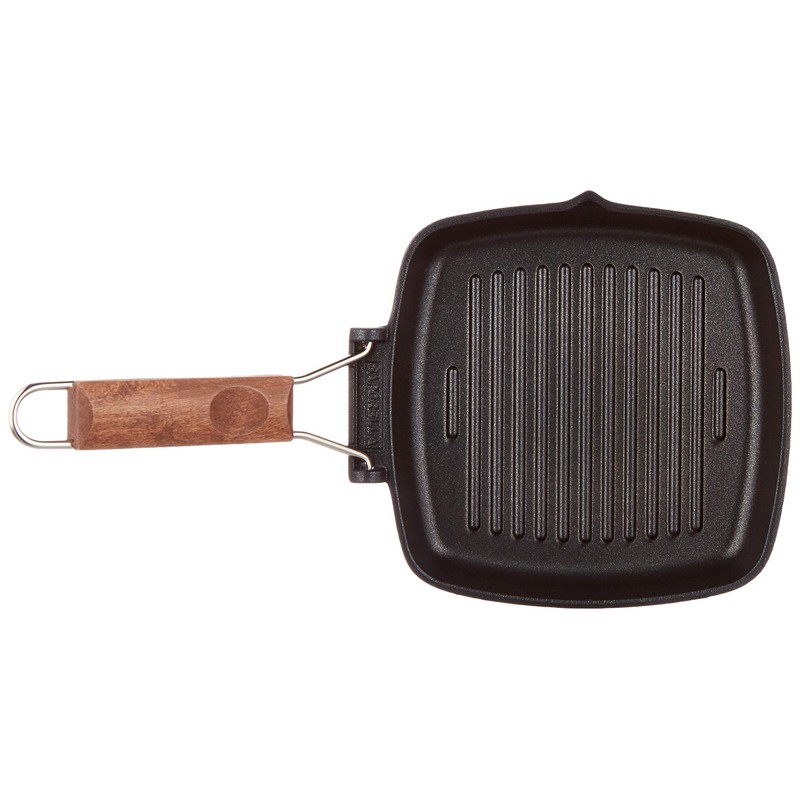 Risoli Saporella Sandwich Maker Non-Stick, Aluminium, black, 20 x 20