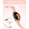 Parsonver Reloj inteligente para mujer, responde/realiza llamadas, pantalla táctil HD
