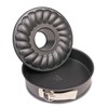 Dr. Oetker Tradition 24 cm 2-Base Non-Stick Bakeware Springform, Black