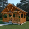 Ozco Laredo Sunset 6x6 Post Base Kit, Includes Decorative Plates,