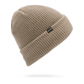 Volcom Men's Sweep Roll Over Skullfit Lined Beanie, Chestnut Brown S5
