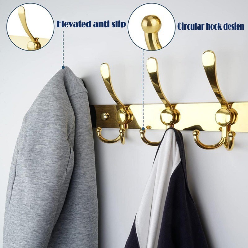 Noekye Coat Hat Purse Towel Rack Hooks Holder Hook Hanger