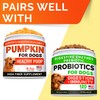 STRELLALAB Pumpkin for Dogs - Fiber Powder Supplement - Stool