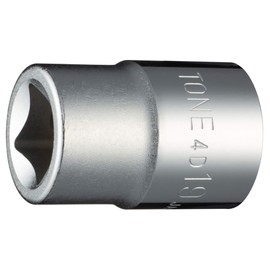 Tone Socket (12 Angle) 4D-19 Insertion Angle 12.7 mm (1/2 mm), Double Side Width 0.7 inches (19 mm)