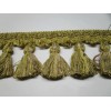 Unbranded 6 yards Tassel Fringe 3" GOLDEN-TAN/ECR