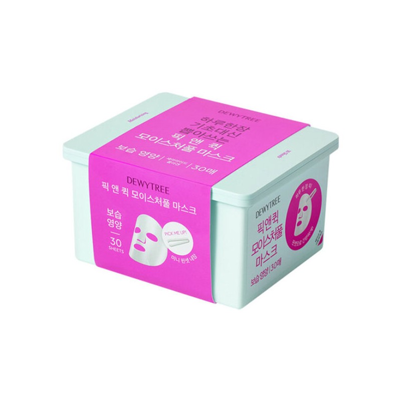Dewytree 듀이트리 픽앤퀵 뽑아쓰는 마스크팩 30매입 Dewytree Pick and Quick