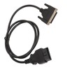 OBDII Diagnostic Cable 12V High Flexibility Code Reader Cable for
