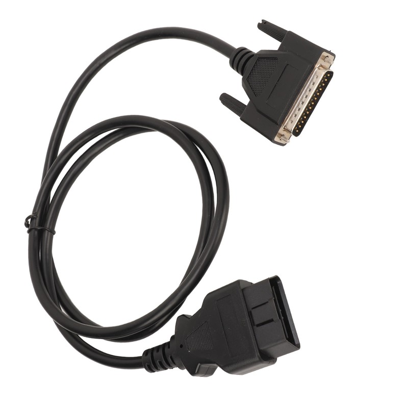 OBDII Diagnostic Cable 12V High Flexibility Code Reader Cable for