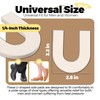 OKQX 24-Pack Horseshoe Heel Pads - Adhesive Horseshoe -Shape Cushions