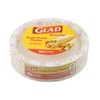 Glad Round Paper Plates, Pink Flower, 50 count