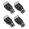 QWORK 4 Pack Spring Loaded Toggle Latch, Stainless Steel Toggle