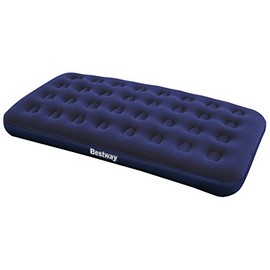 Bestway Flocked Air Bed Twin, Blue