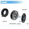 uxcell AC Compressor Clutch Set Replace for Ford F-150 1997-2006