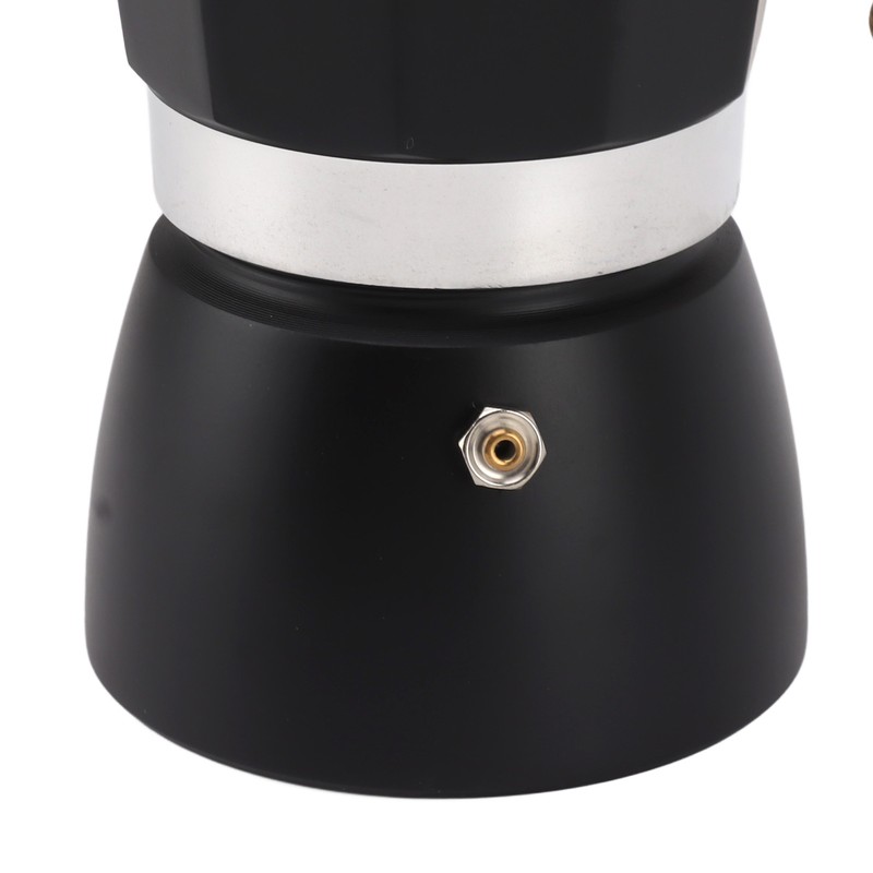 Moka Coffee Pot Octagonal Aluminum Classic Portable Hand Brewing Coffee