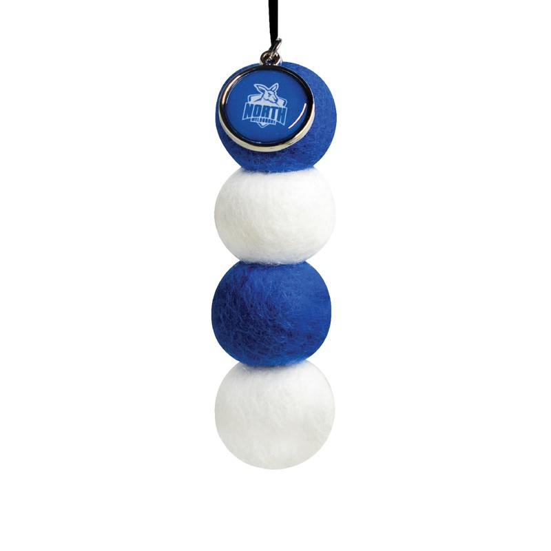 Roadtrip Essential North Melbourne Kangaroo Reusable Car Air Freshener Set