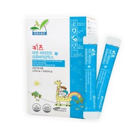 Natural Story Kids Zinc + Vitamin D + Probiotics 1 box/30 packets / 천연스토리키즈 아연+비타민D+프로바이오틱스 1box30포