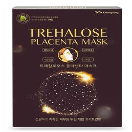Trehalose placenta mask pack 5 packs, placenta collagen moisture skin glow / 트레할로오스 플라센타 마스크 팩 5개입 태반 콜라겐 수분 피부 윤기