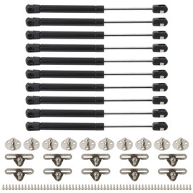 NovelBee 10pcs of 100N/22.5lb Gas Springs Strut,Lift Support,Cabinet Door Lid Stay Support