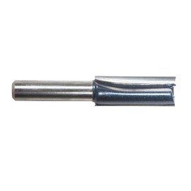 Bosch 85242MC 1/2-Inch Diameter 1-1/2-Inch Cut Carbide Tipped Double Flute Straight Router Bit 1/2-Inch Shank
