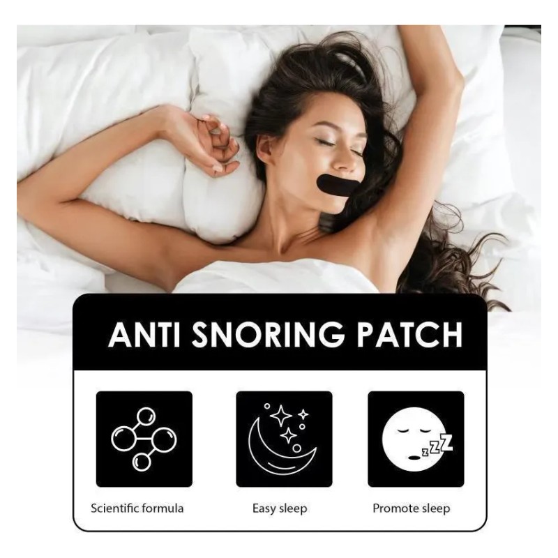 Parche Bucal Para Dormir Para Respirar Por La Boca Contra