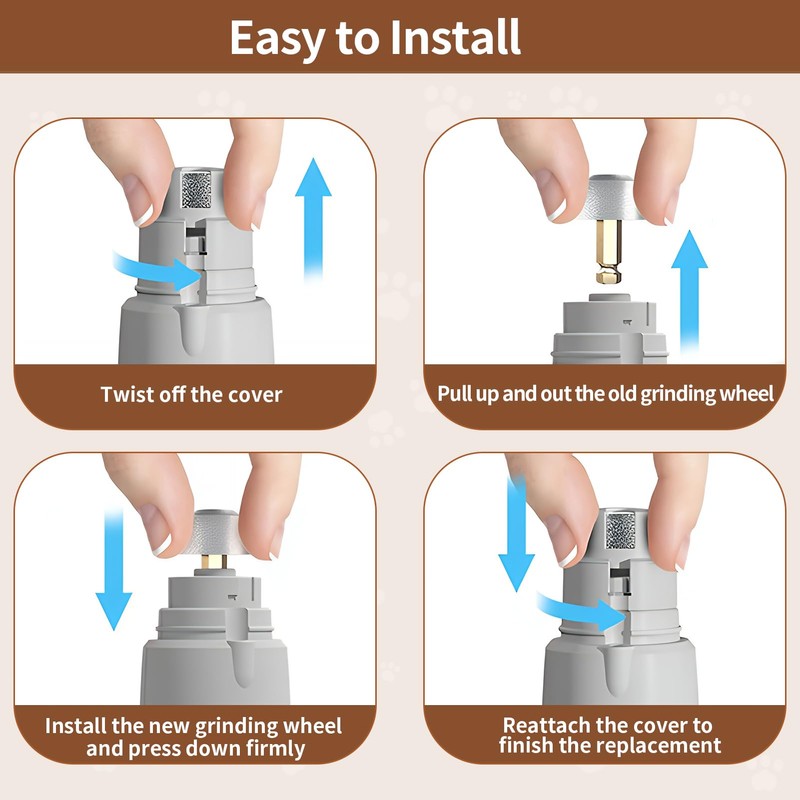 Hundenagelschleifer 80 60 100 Mesh