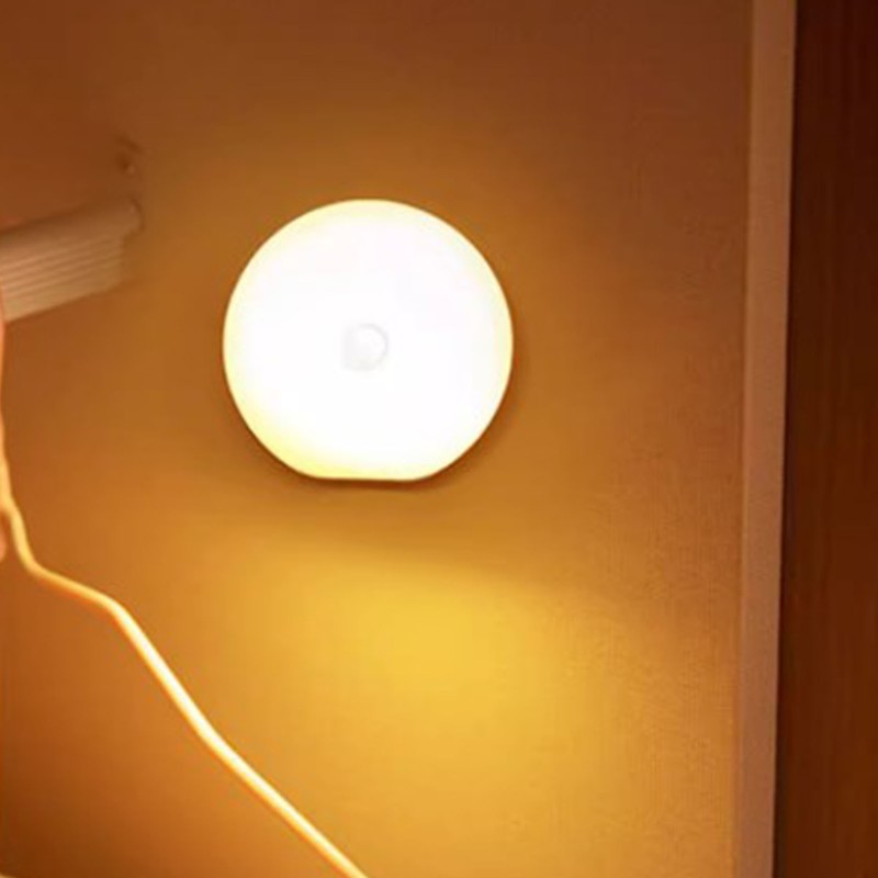 2PCS Motion Sensor Night Light Energy Saving LED Night Light