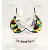 US Armed Forces Bikini Bust 3D Shot Glass