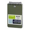 Top Flight Poly Cover Memo Book 3x5 in Top Wire