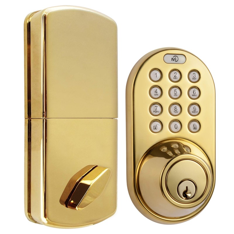 MiLocks DF-02P Keyless Entry Deadbolt Door Lock with Electronic Digital