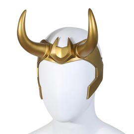 [ALXOY] GHDLM Loki Antlers Superhero Loki Helmet Loki Crown Mask Costume Crown Mask Props Halloween Costume Accessories