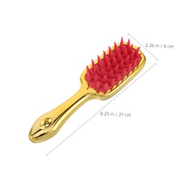 Baluue Long Handled Scalp Massager: Hair Scalp Scrubber - Shower Hair Brush Massager For Deep Cleansing And Relaxing Head Massage