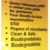 SMORSTIX, 1Set of 4 RTU 30" Wooden Sticks The Perfect