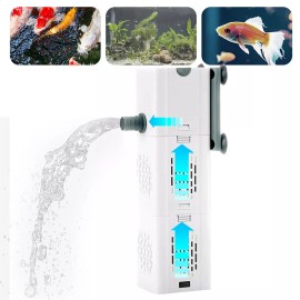 Unbranded Internal Aquarium Tank Filter 4in1 Submersible Water Fish Tank Filter for 350Gal