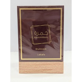 Lattafa Khamrah Dukhan - 100ml 3.4oz Spray - Unisex - Sealed Packaging