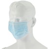 長谷川綿行 サージカルマスク ブルー 175×90mm 1箱50枚入 大人用