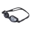 Swans TK-SWRV-008N BK Swimming Goggles, Fitness Goggles, Cushioned, BK (Black/FF/Men's)