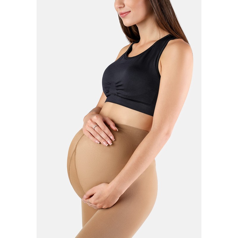 Be Mammy BE-1120 Maternity Tights 100 Denier, Daino