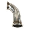 2.5" ID V-Band Turbo Stainless Steel 90 Degree Exhaust Elbow
